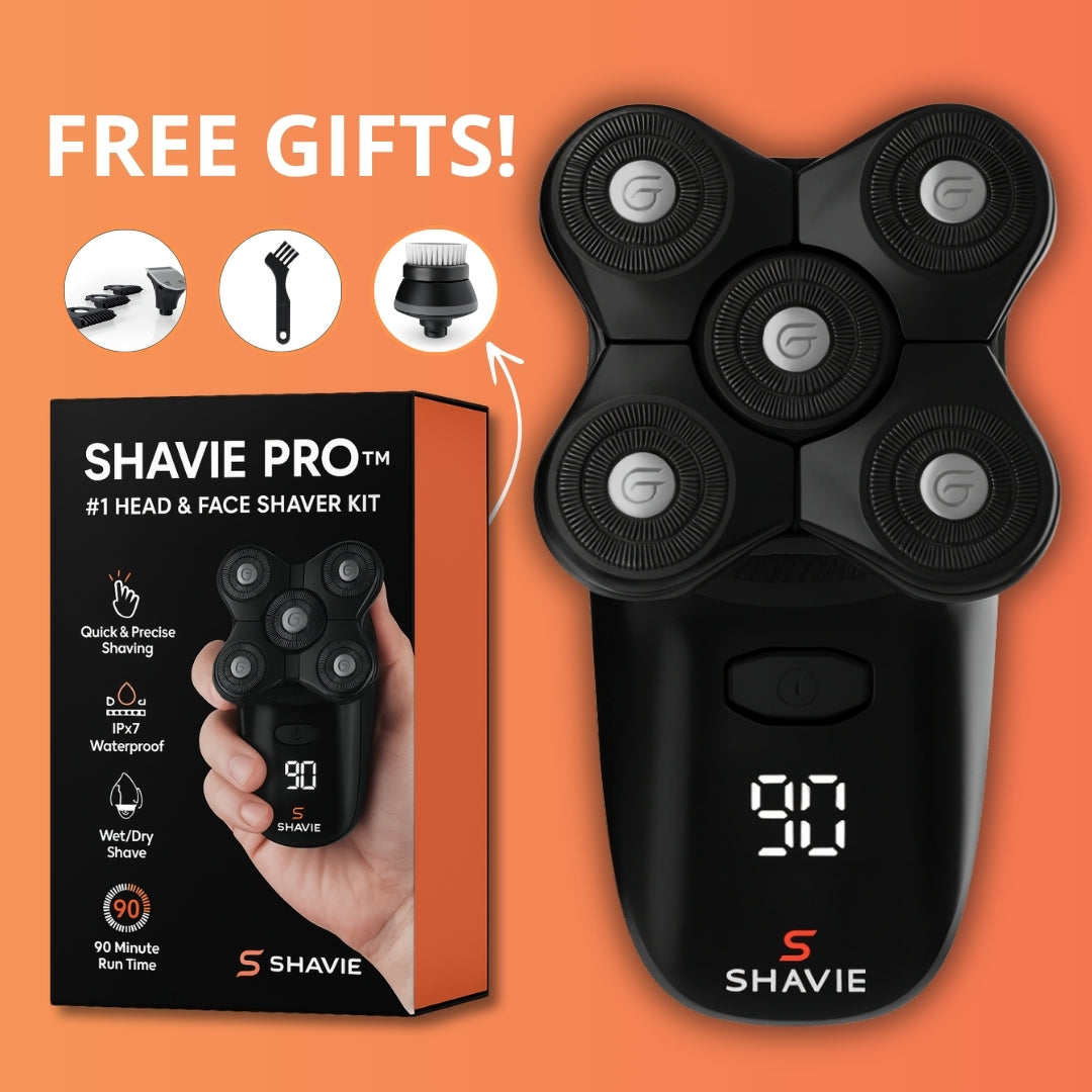 Shavie Pro™: #1 Head & Face Shaver Kit