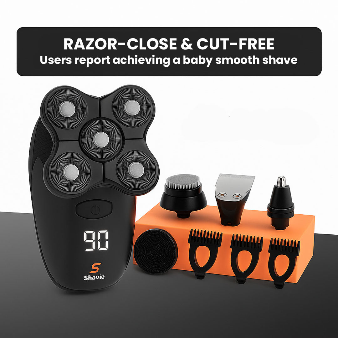 Shavie Pro™: #1 Head & Face Shaver Kit